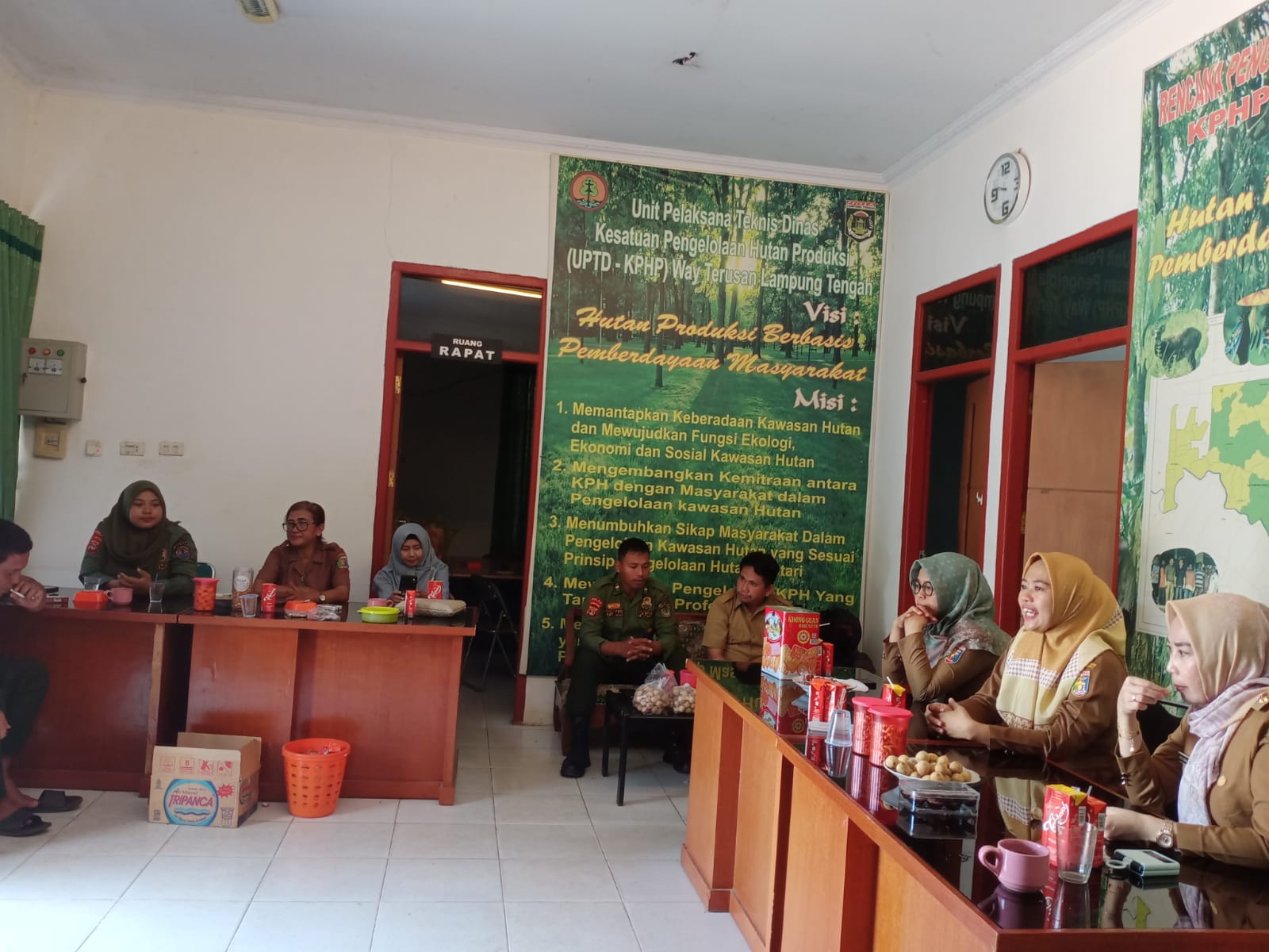 Halal Bihalal Ala Uptd Kph Way Terusan Dinas Kehutanan Provinsi Lampung